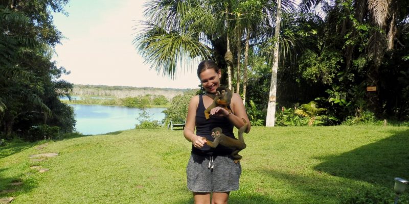 Meeting the monkeys of Alto del Aguila // Colombian Amazonas
